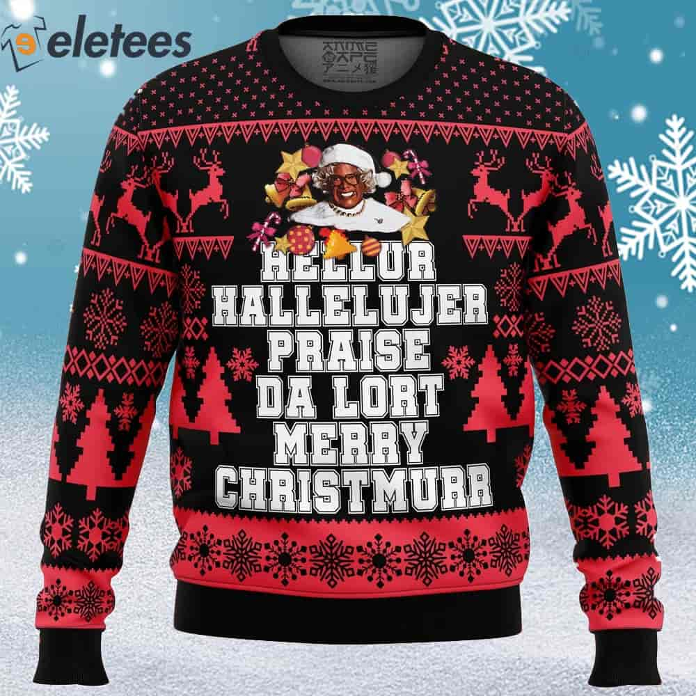 Madea Show Ugly Christmas Sweater