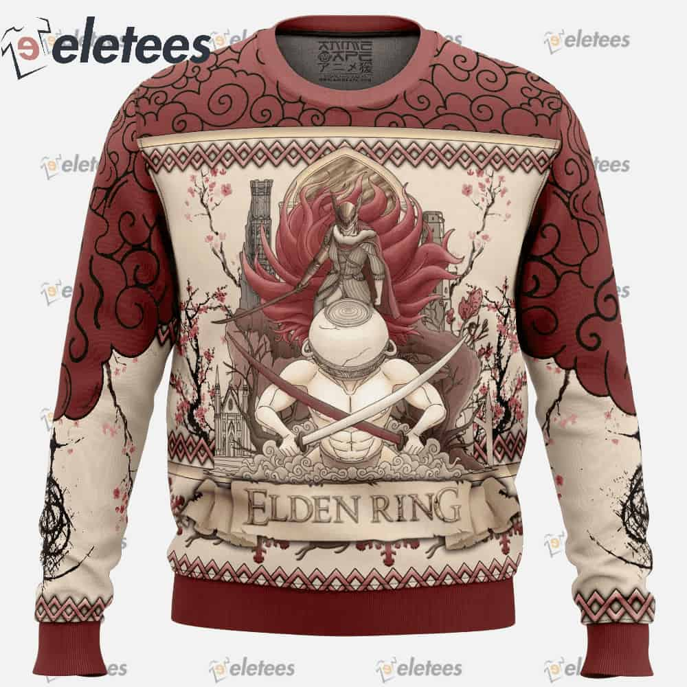 Malenia Blade of Maquella Elden Ring Ugly Christmas Sweater