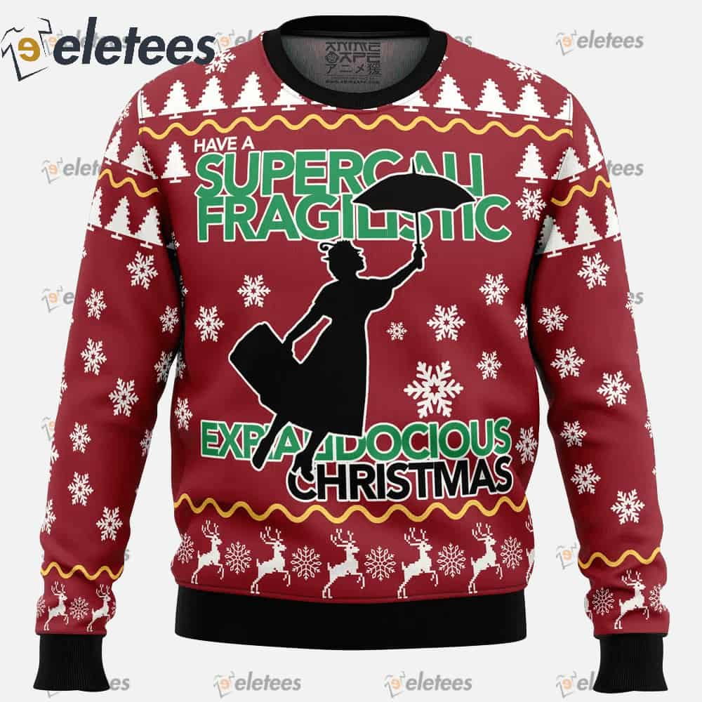 Marry Poppins Ugly Christmas Sweater