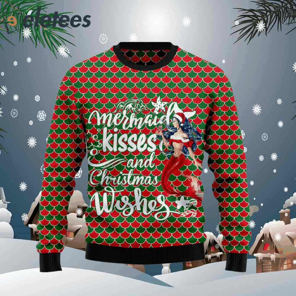 Mermaid Christmas Ugly Christmas Sweater