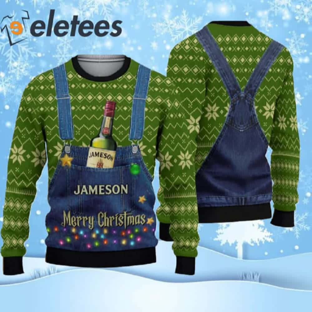 Merry Christmas Jameson Ugly Sweater