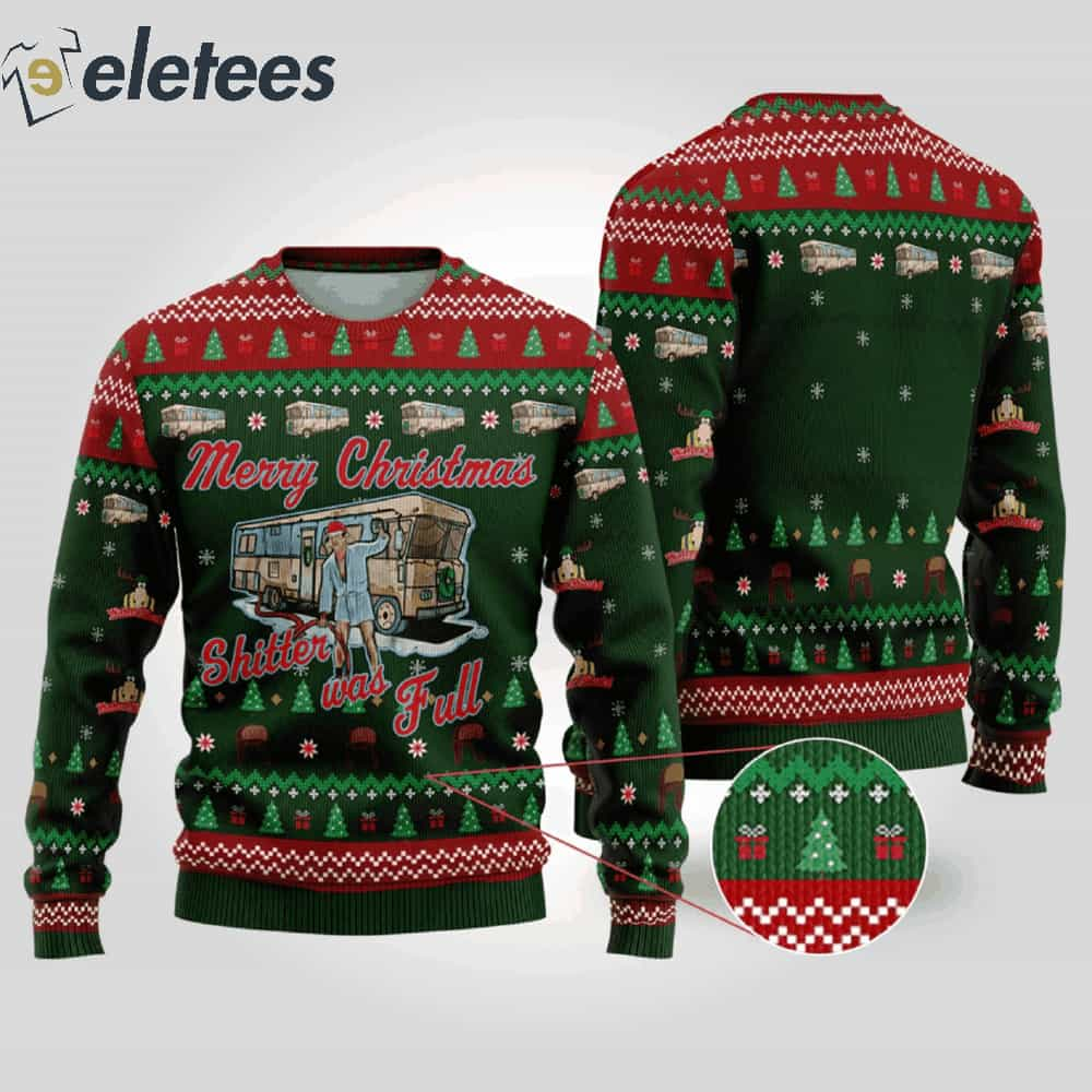 Merry Christmas Shitters Ugly Christmas Sweater