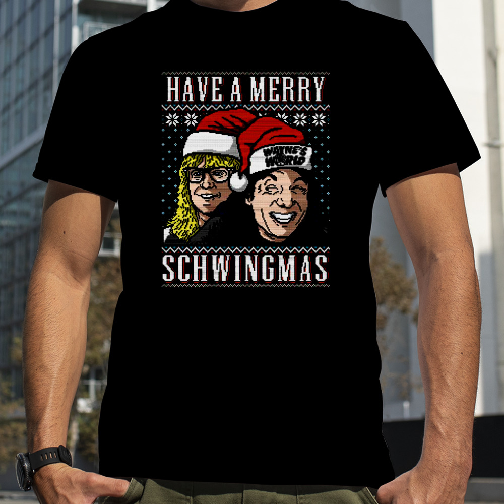 Merry Schwingmas Christmas Meme shirt