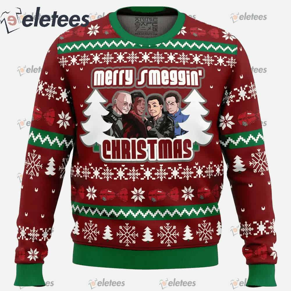 Merry Smeggin' Christmas Ugly Christmas Sweater