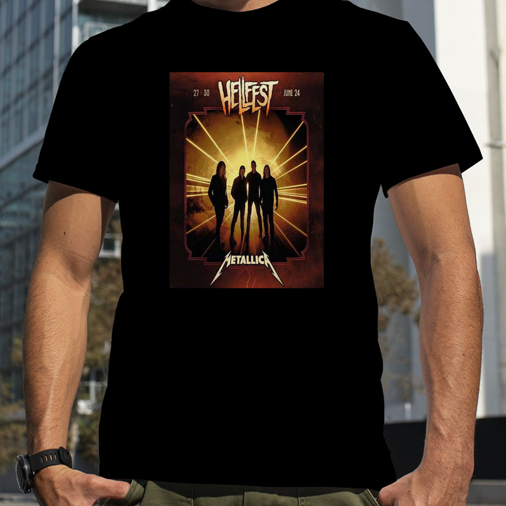 Metallica Hellfest 2024 Poster Shirt