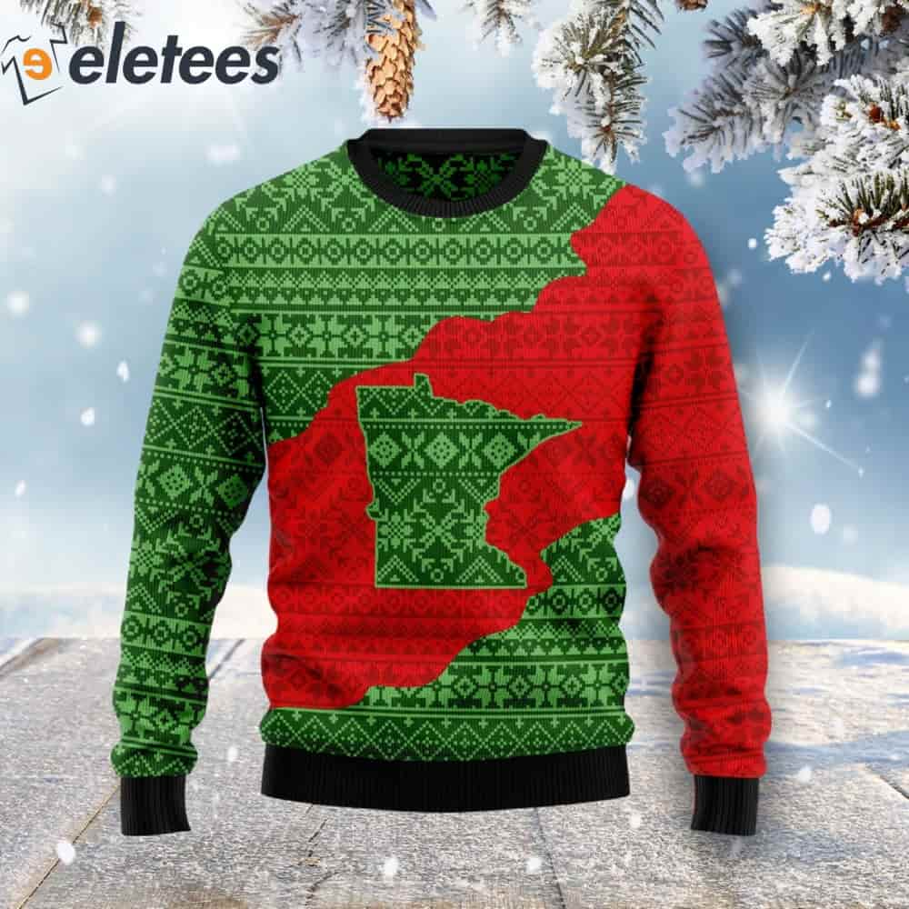 Minnesota Lover Ugly Christmas Sweater