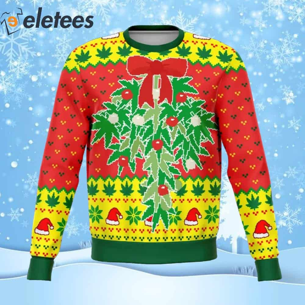 Mistlestoned Ugly Christmas Sweater