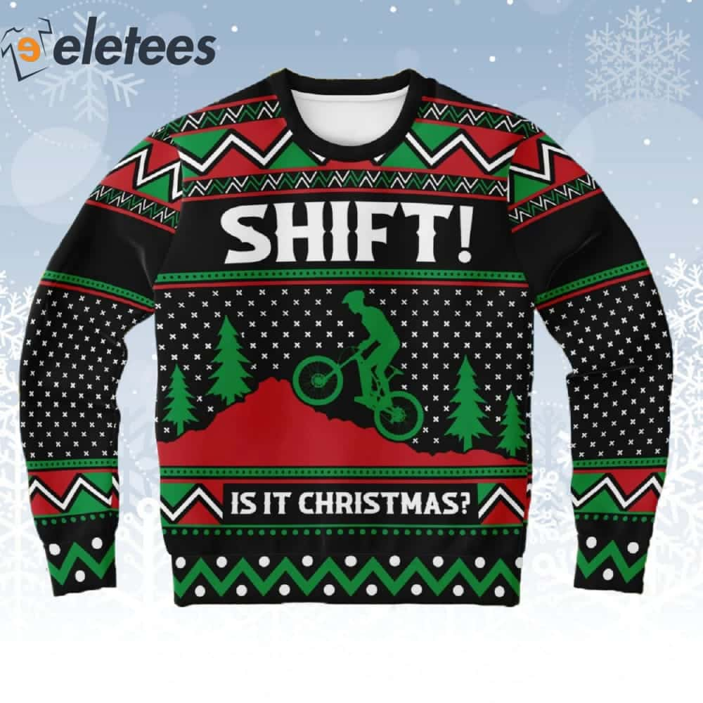 Motocross Shift Is It Ugly Christmas Sweater