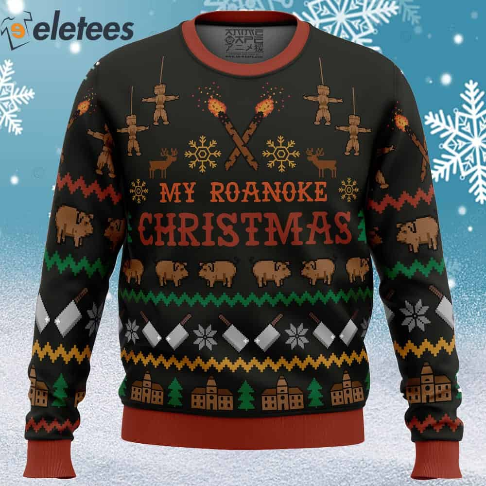 My Roanoke Christmas American Horror Story Ugly Christmas Sweater