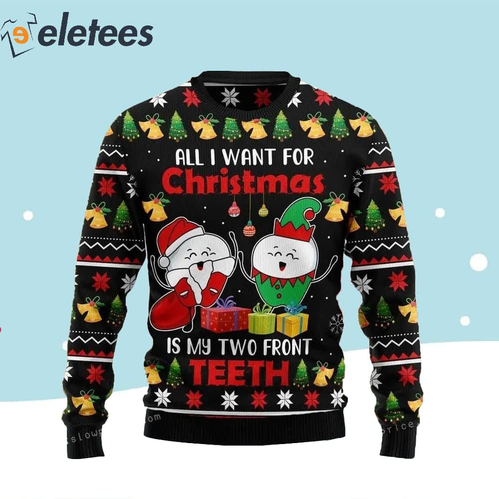 My Two Front Teeth Ugly Sweater