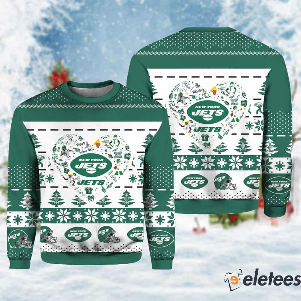 NY Jets Ugly Christmas Sweater