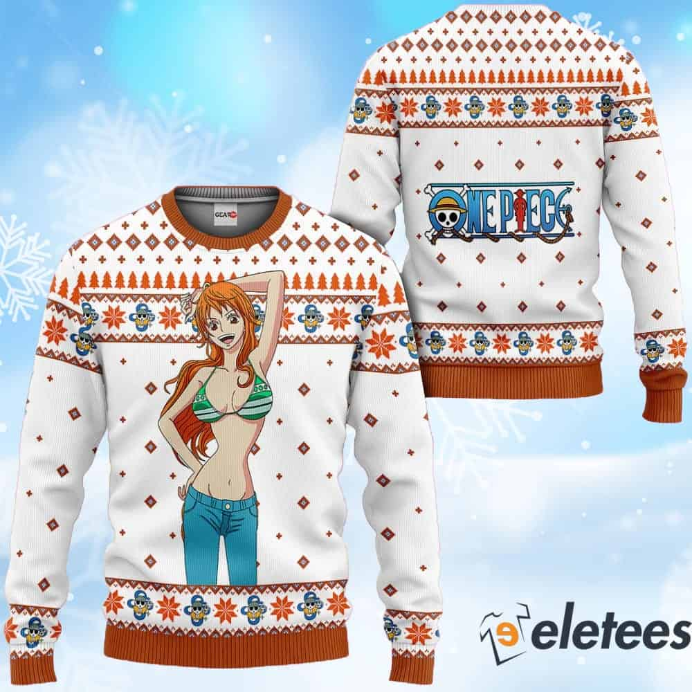 Nami Anime Ugly Christmas Sweater