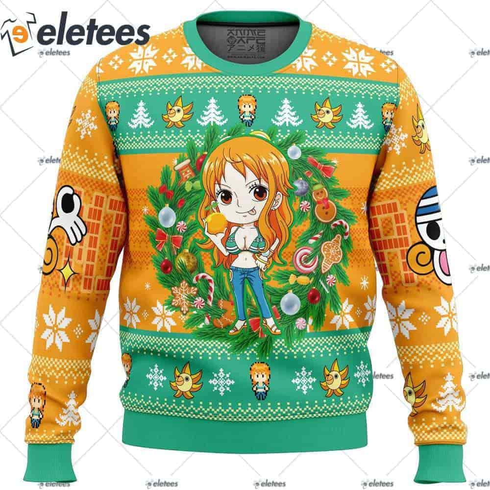 Nami One Piece Ugly Christmas Sweater