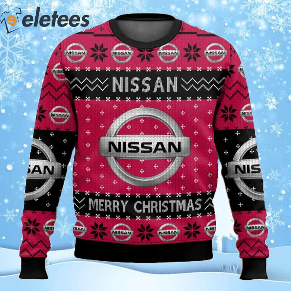 Nissan Vehicles Merry Christmas Ugly Sweater