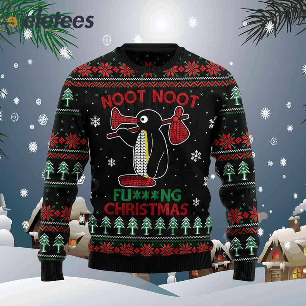 Noot Noot Penguin Ugly Christmas Sweater