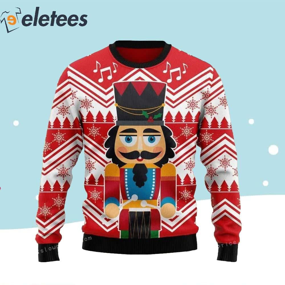 Nutcracker With Drum Ugly Sweater