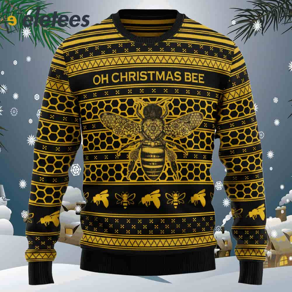 Oh Christmas Bee Ugly Christmas Sweater