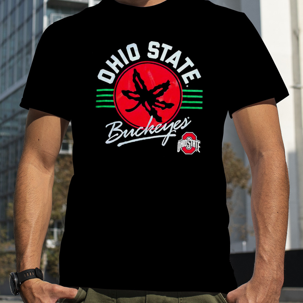 Ohio State Buckeyes leaf shirt