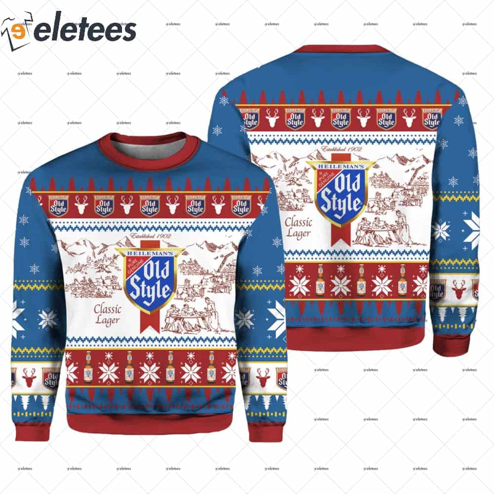 Old Style Ugly Christmas Sweater