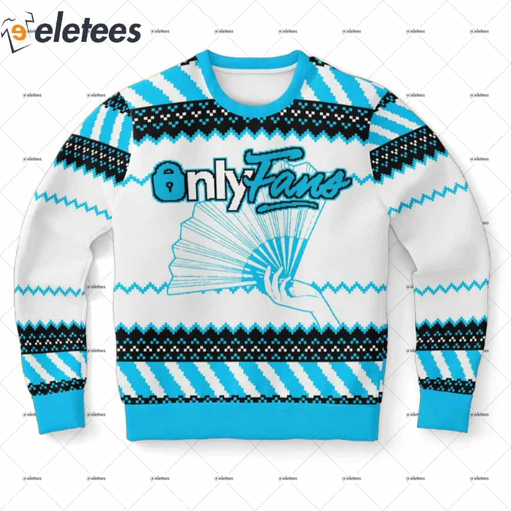 Only Hand Fans Ugly Christmas Sweater