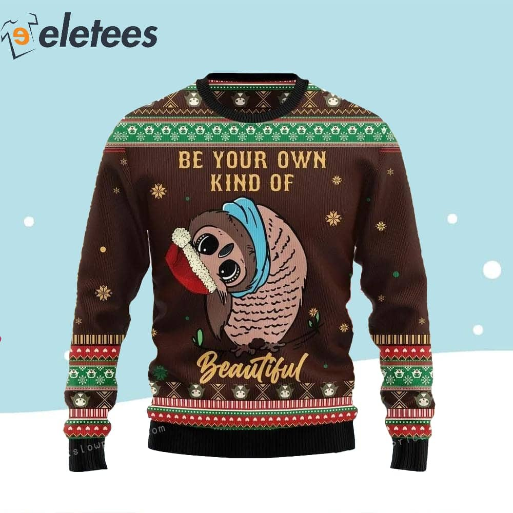 Owl Be Your Own Kind Of Beautiful Ugly Sweater