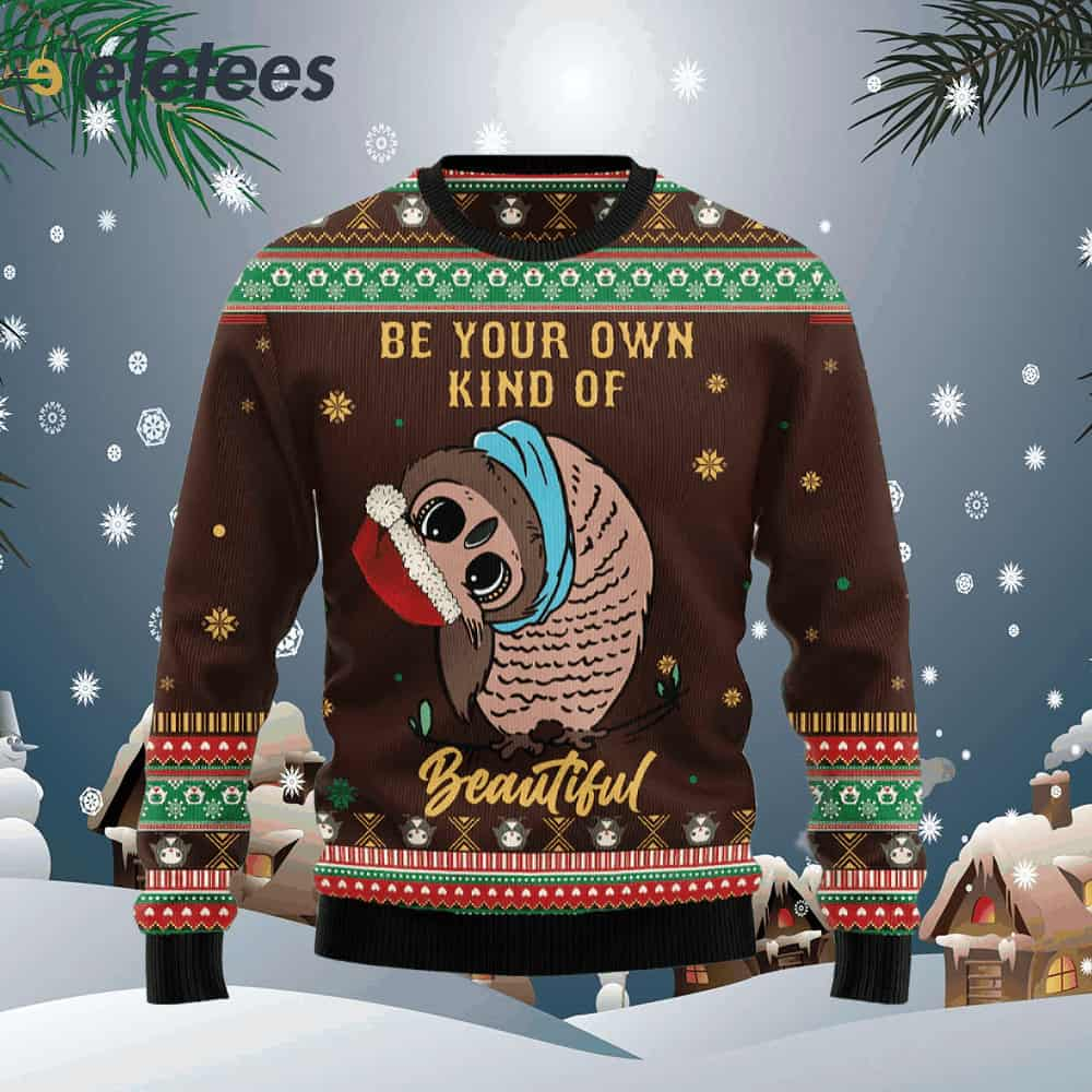 Owl Beautiful Ugly Christmas Sweater