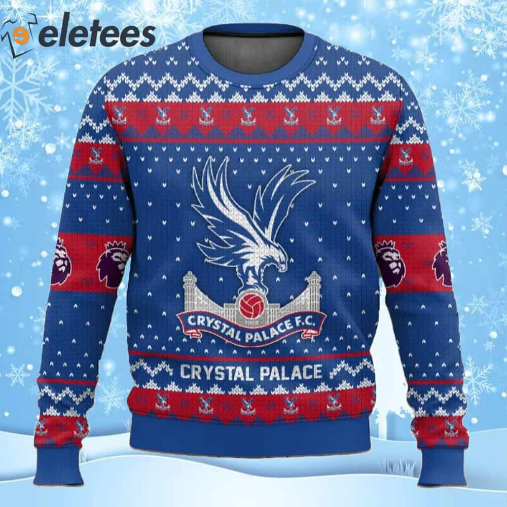 Palace FC Ugly Christmas Sweater