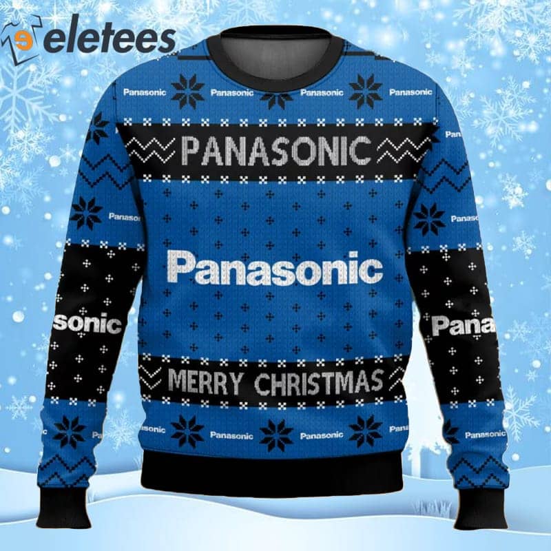 Panasonic Camera Brands Ugly Christmas Sweater