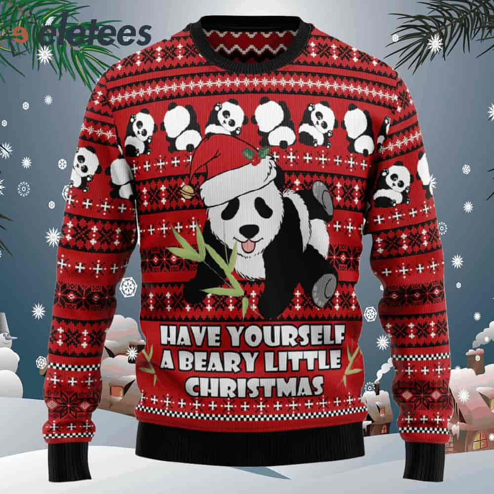 Panda Christmas Ugly Christmas Sweater