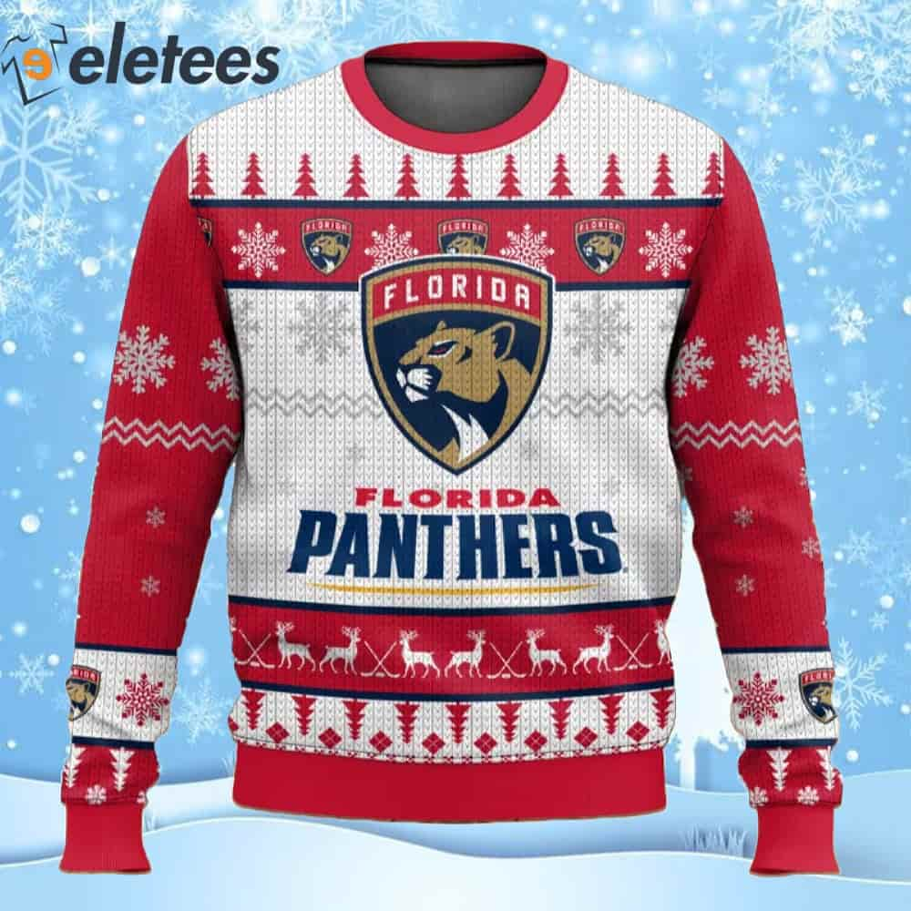 Panthers Hockey Ugly Christmas Sweater