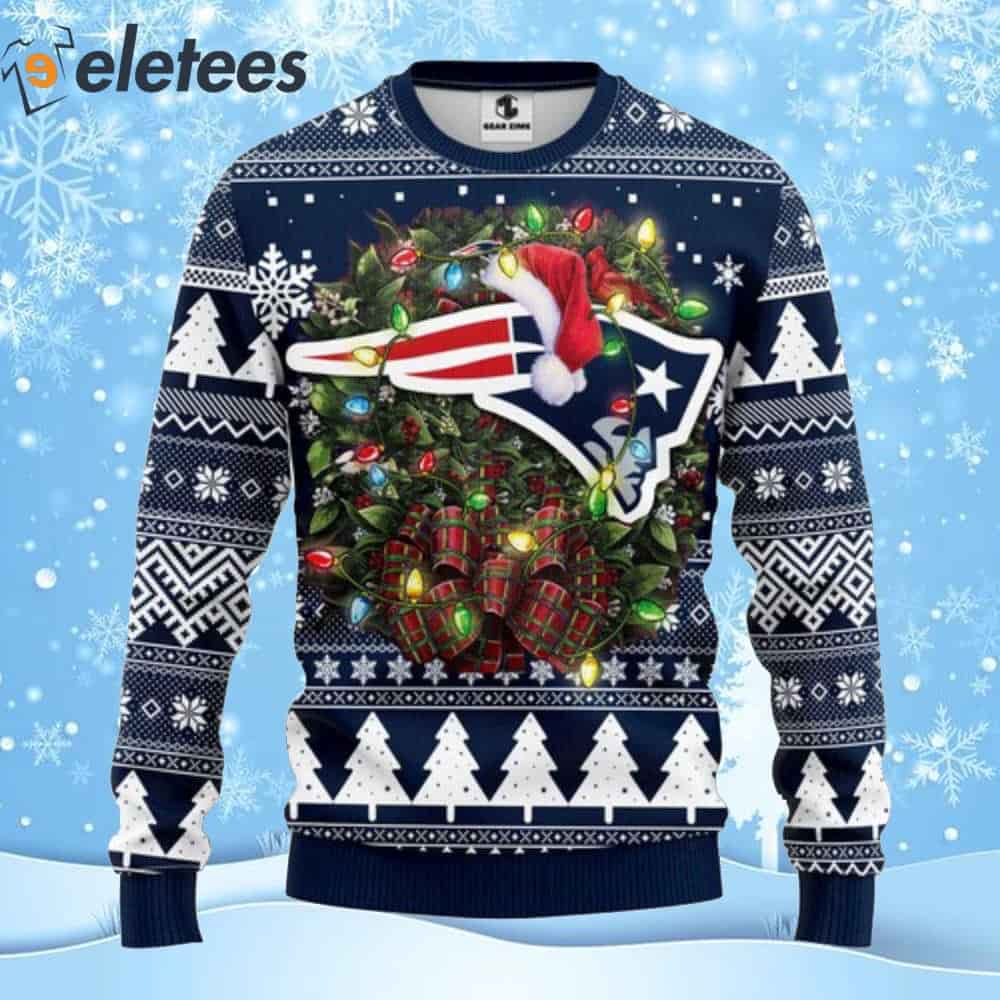 Patriots Football Ugly Christmas Sweater