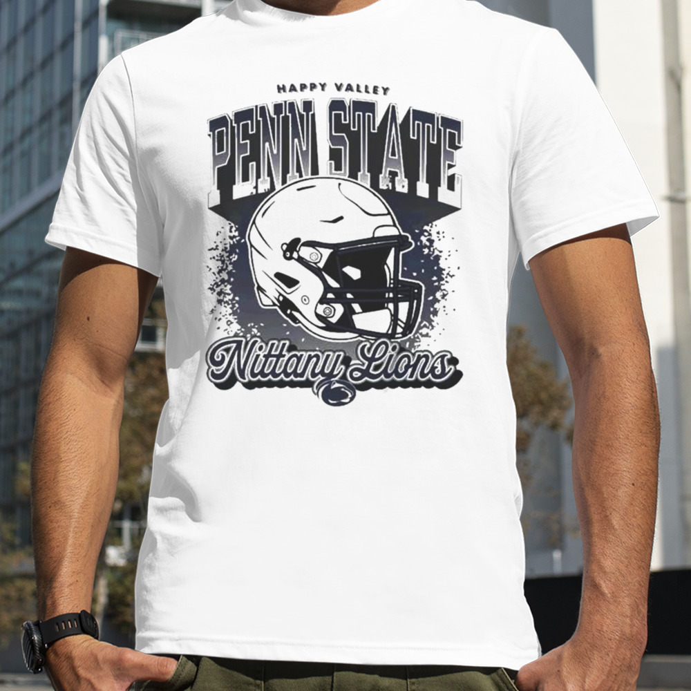 Penn State Nittany Lions Football Iso Helmet Happy Valley shirt