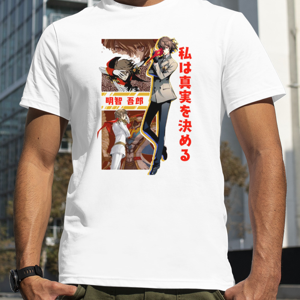 Persona 5 Goro Akechi Anime shirt