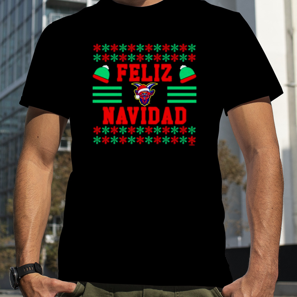 South Bend Cubs Feliz Navidad ugly Christmas shirt