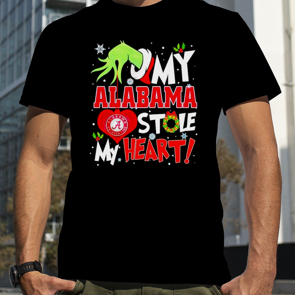 The Grinch my Alabama Stole my heart shirt