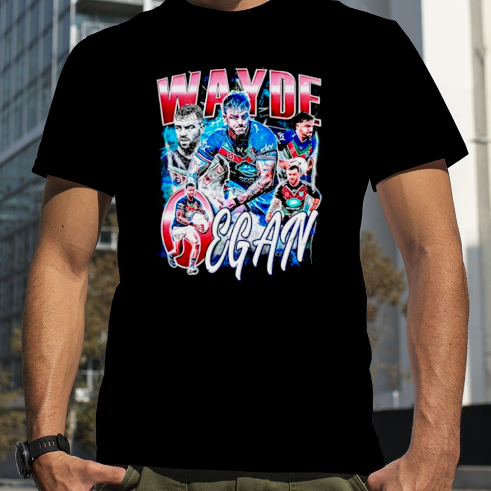 Wayde Egan New Zealand Warriors shirt