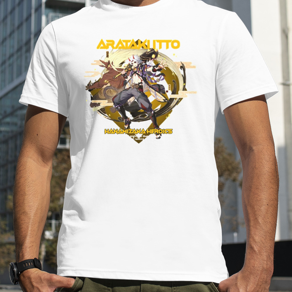 Arataki Itto Hanamizaka Heroics shirt