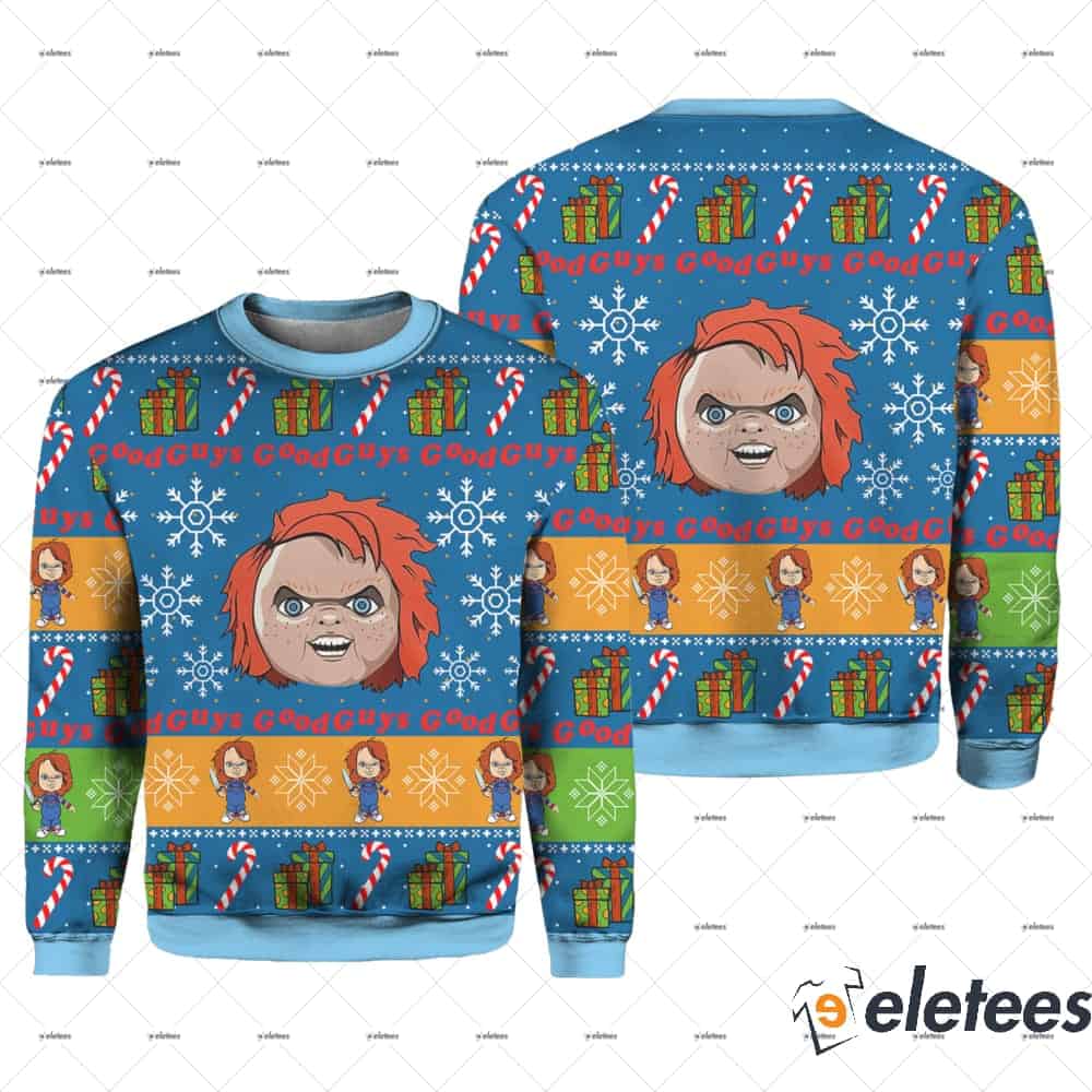 Chucky Good Guys Christmas Ugly Sweater