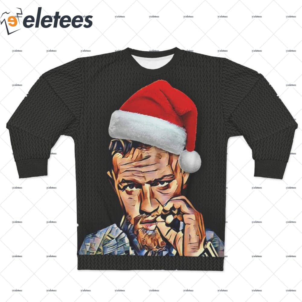 Conor McGregor Mixed Martial Arts Ugly Christmas Sweater