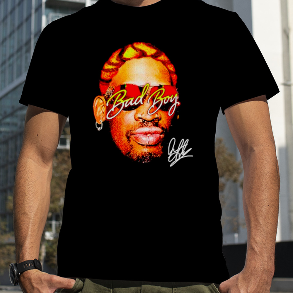 Dennis Rodman Bad Boy Shades shirt