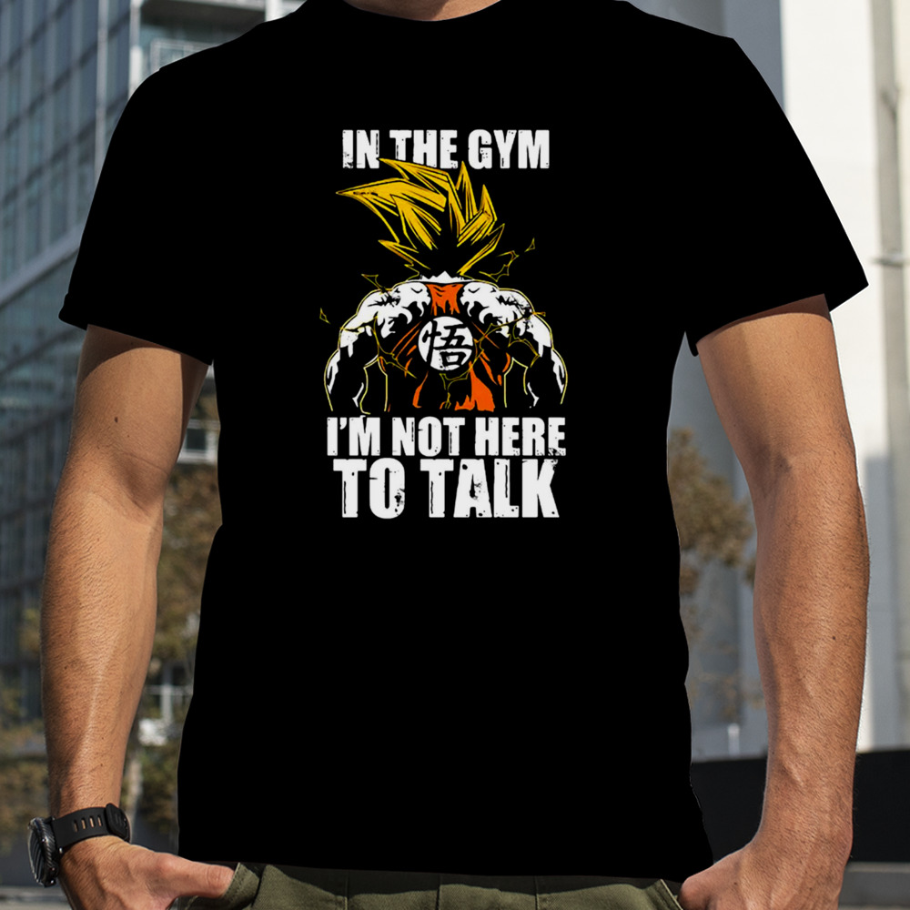 Dragon Ball Z Super Goku Gym shirt