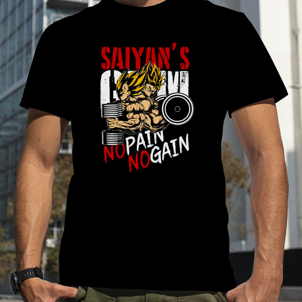 Dragon Ball Z Super Saiyan Gym shirt