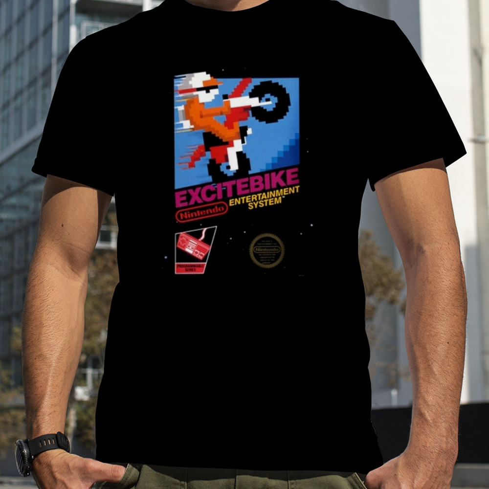 Excitebike entertainment system shirt