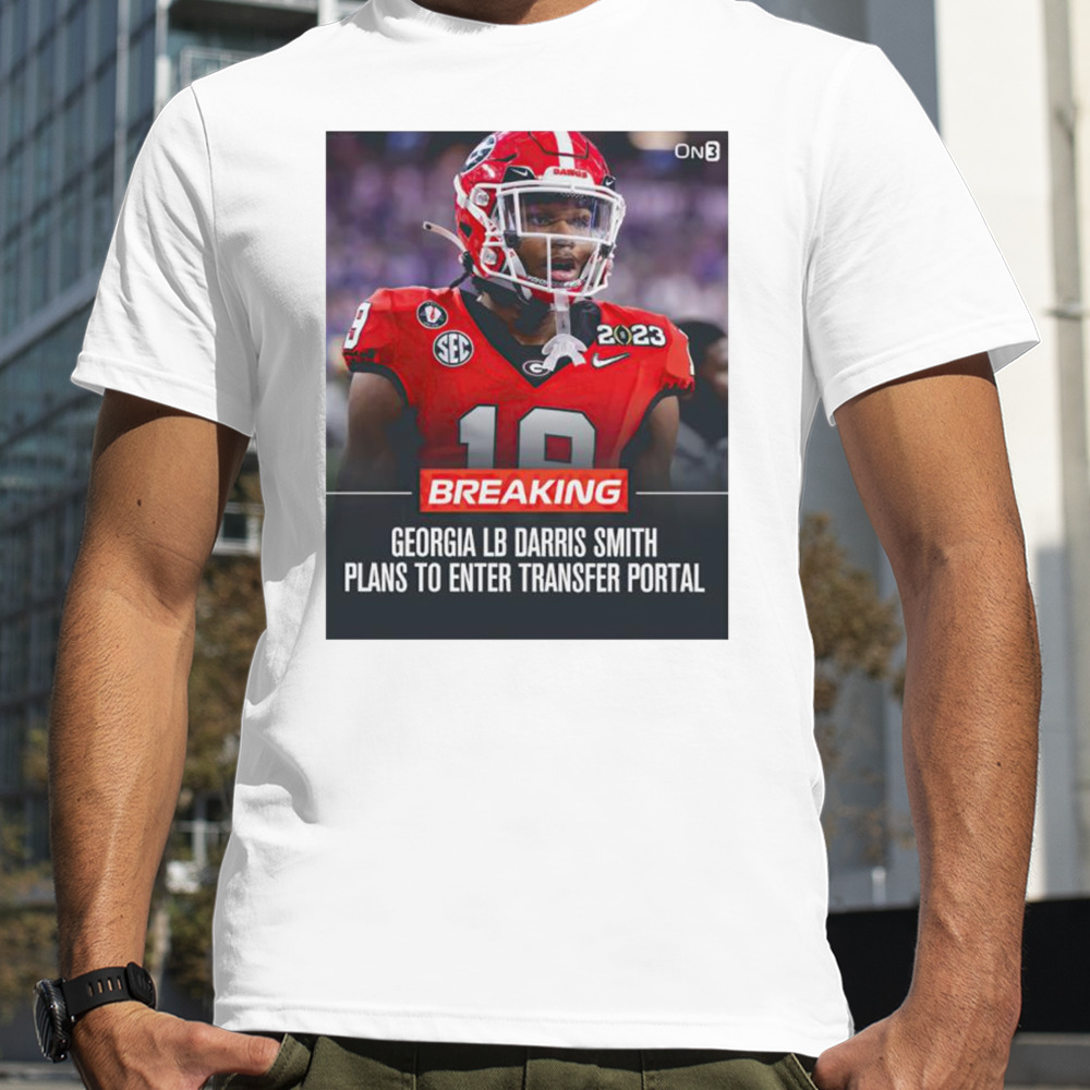 Georgia LB Darris Smith plans to enter transfer portal shirt