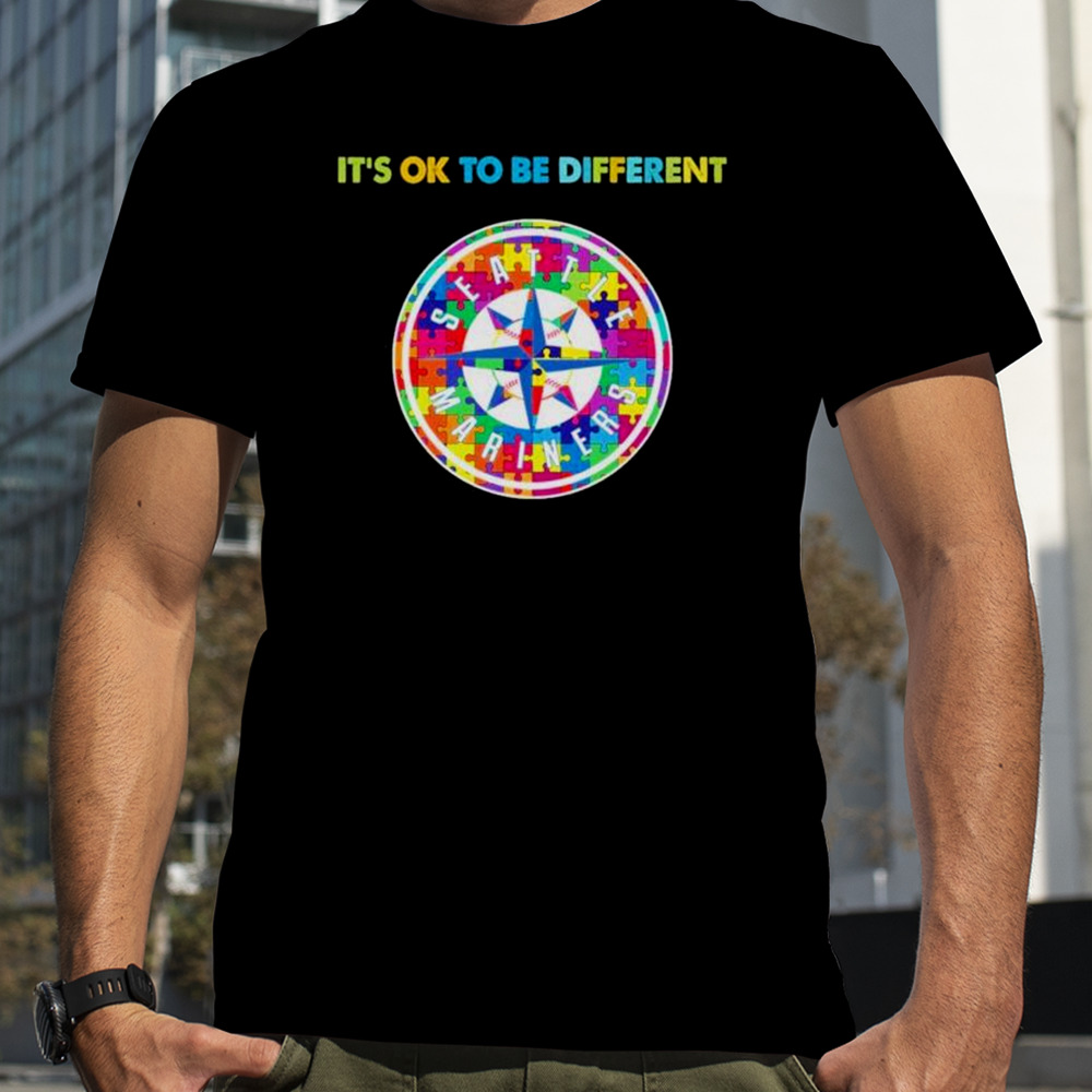 MLB Seattle Mariners It’s Ok To Be Different Autism shirt