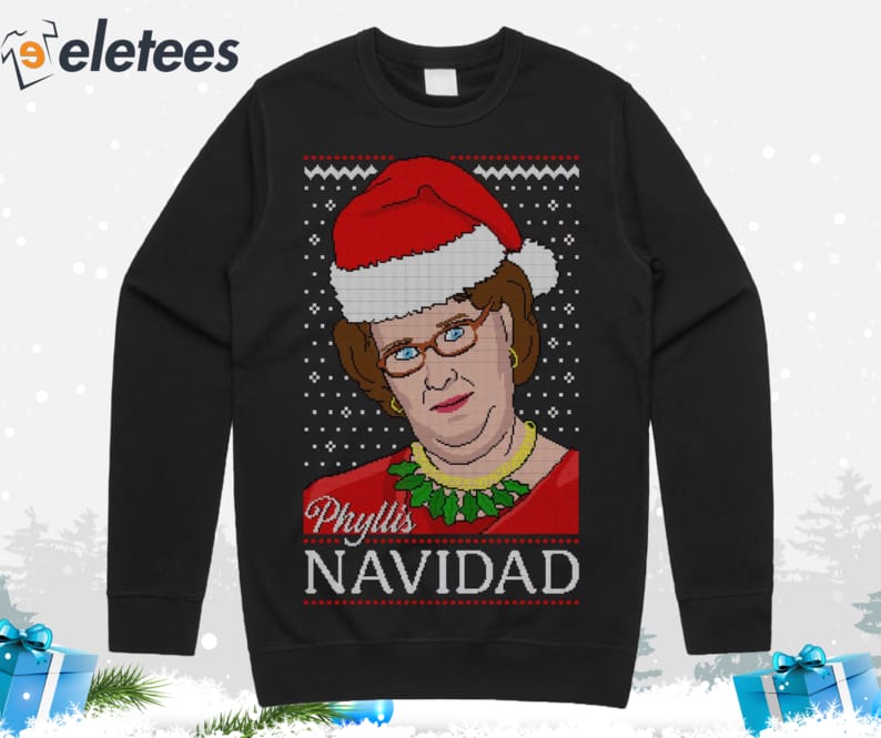 Phyllis Navidad Ugly Christmas Sweater