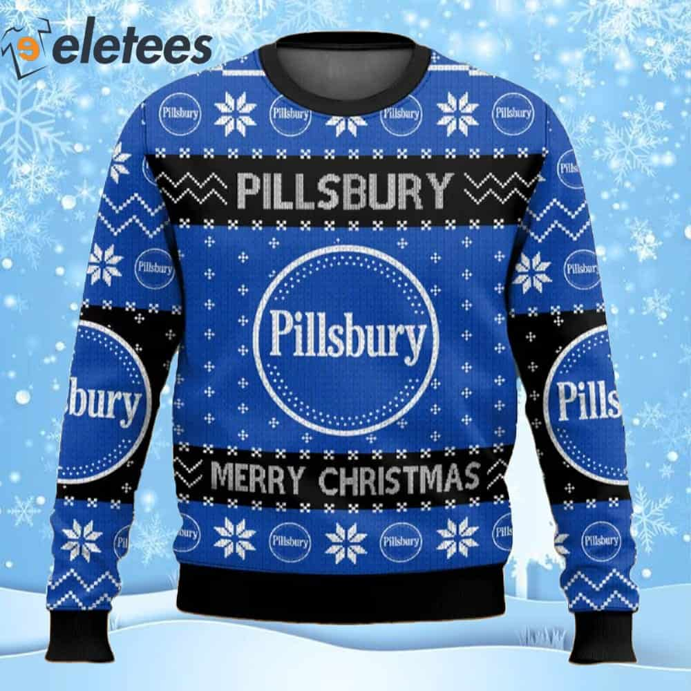 Pillsbury Favorite Food Brands Ugly Christmas Sweater