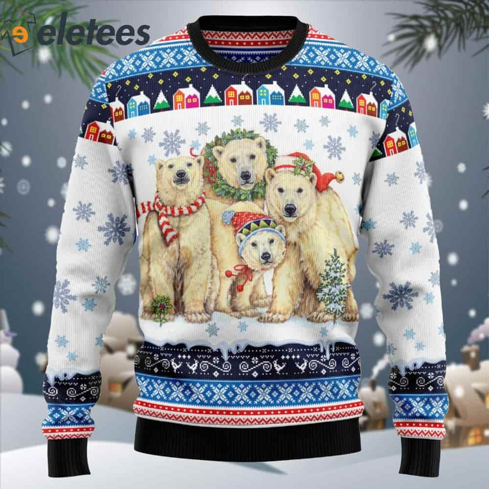 Polar Bears Christmas Ugly Christmas Sweater