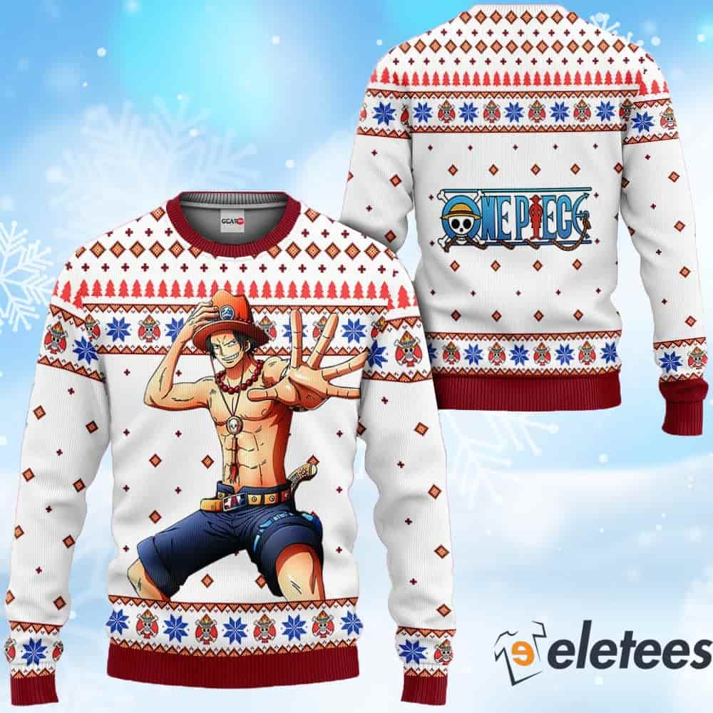 Portgas D Ace Ugly Christmas Sweater