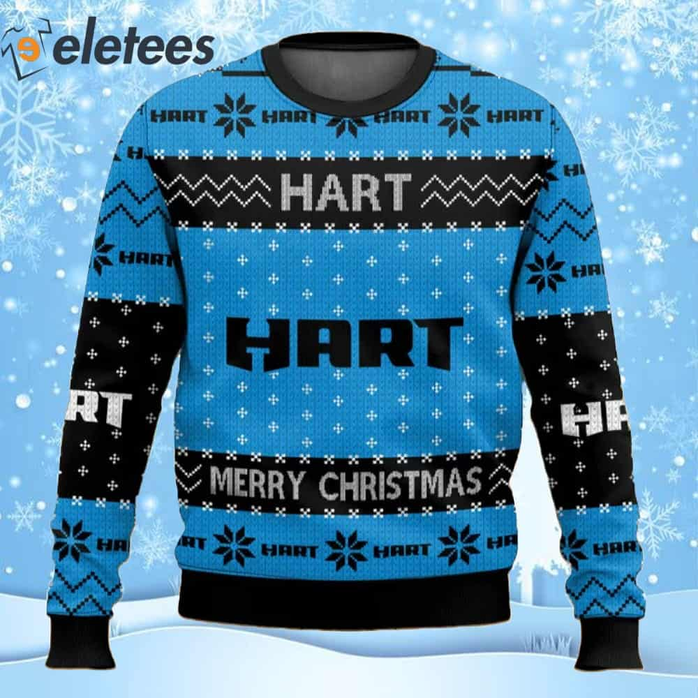 Power Tools Hart Merry Christmas Ugly Sweater